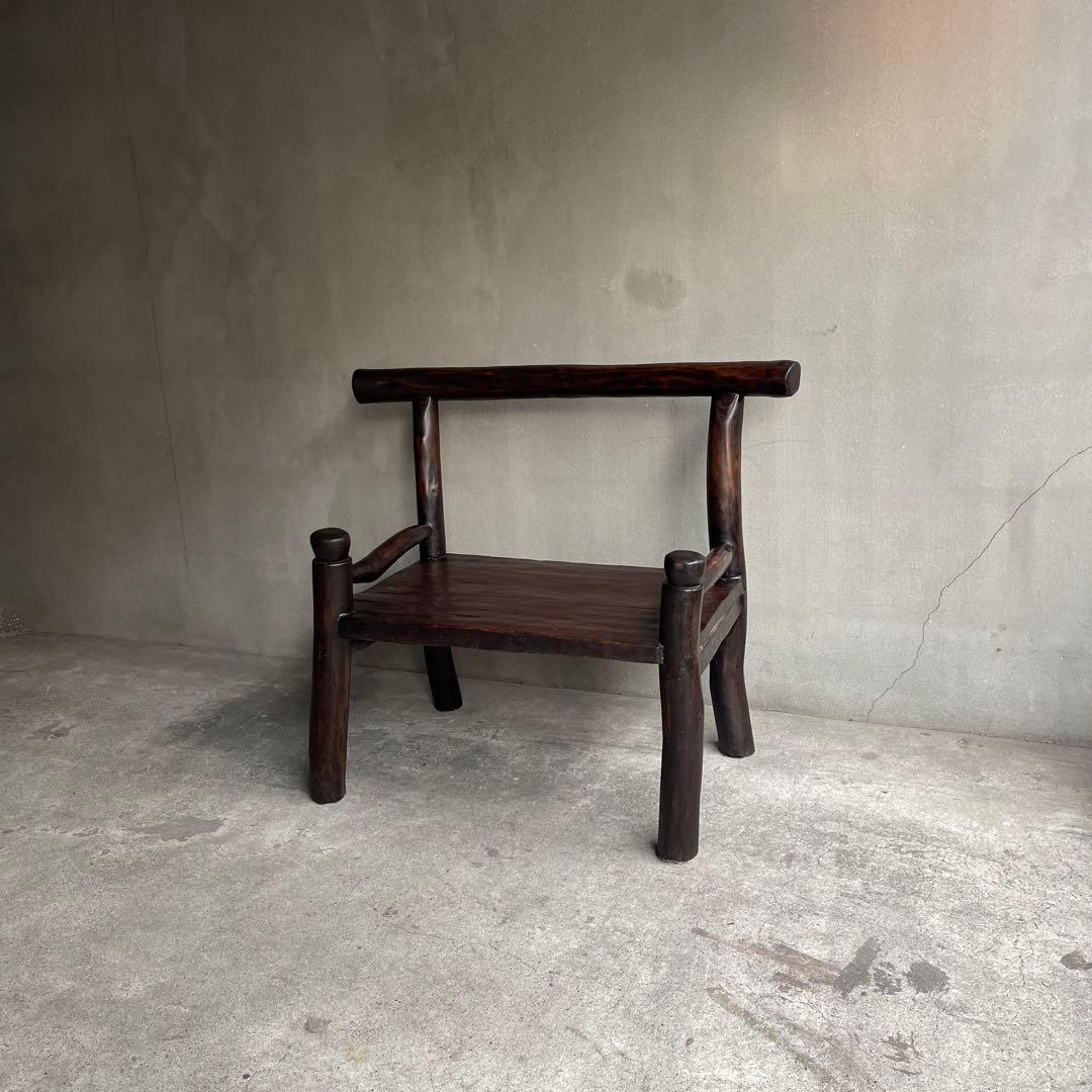 希少　神戸家具　colony house ナチュラルモダンチェア　マホガニー