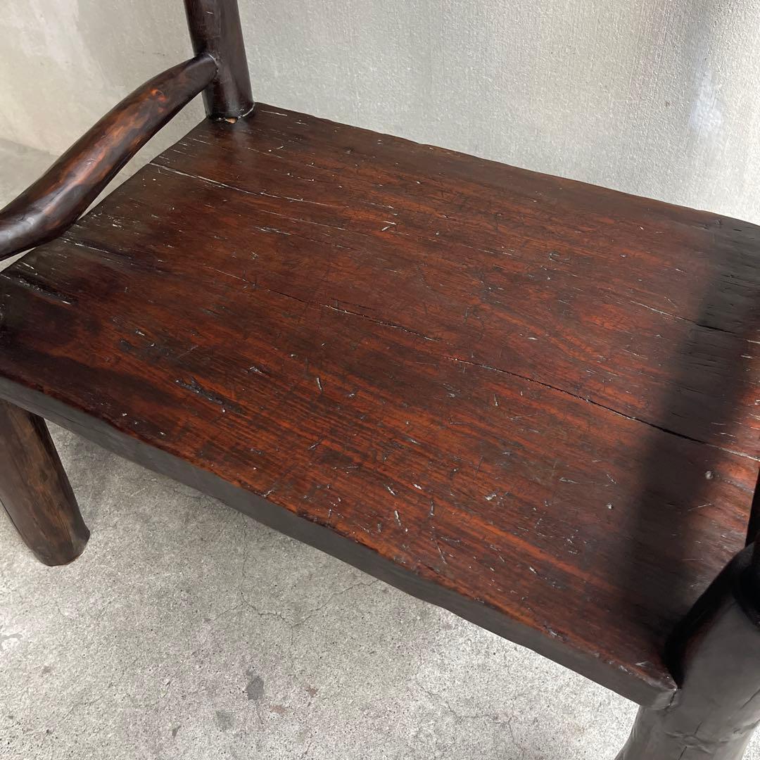 希少　神戸家具　colony house ナチュラルモダンチェア　マホガニー