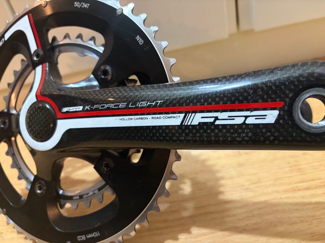 FSA K-FORCE LIGHT カーボン クランク 170mm