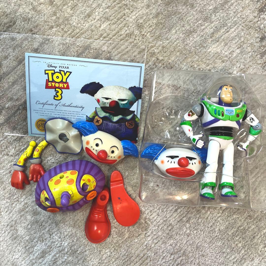 ディズニーストア ピクサー トイストーリー チャックルズ バズ