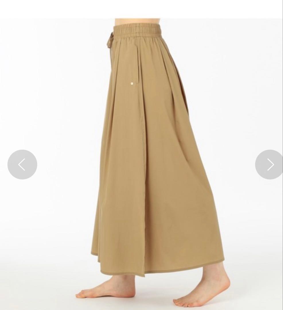 Chacotto チャコット　タフタロングガウチョパンツ