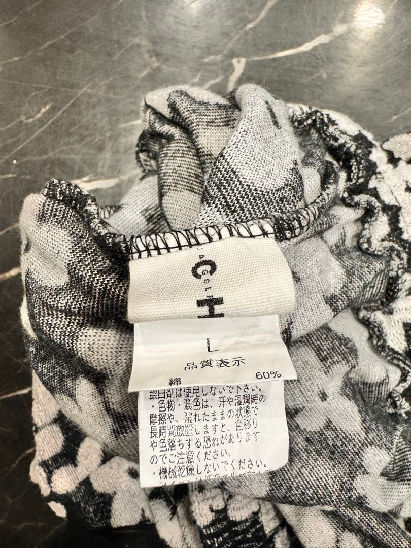 seventytwo_clubhouse ハーフパンツ　花柄ドットパイル地L