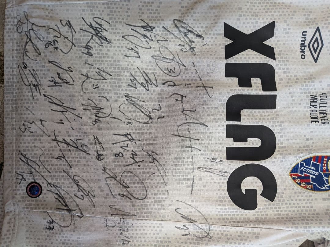 Umbro サッカーシャツ KEIGO 10 サイン入り
