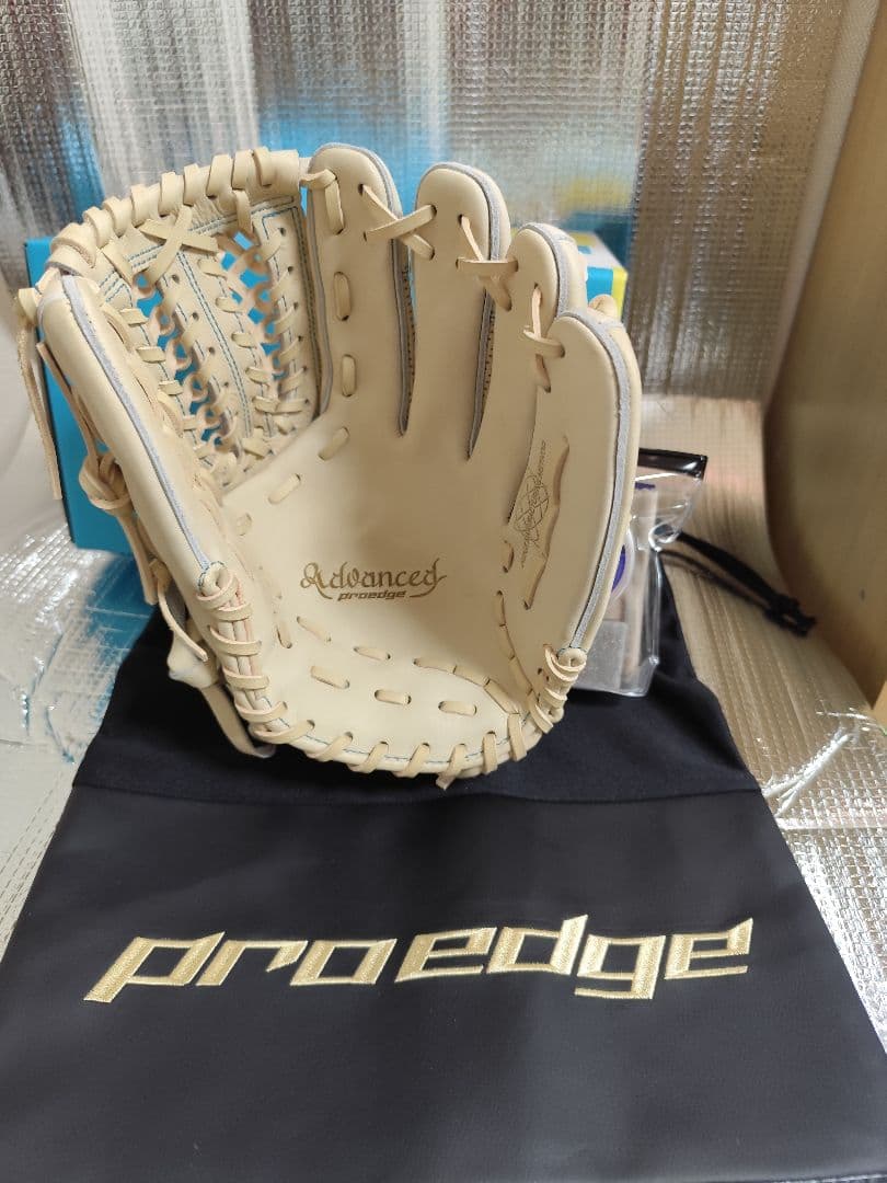 【新品】【早いもの勝ち】SSK 硬式グローブ キャメル お手入れセット付