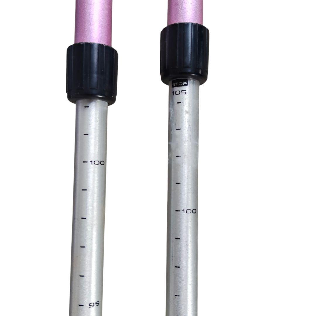 KAZAMA 130cm ストック Hart 70-105cm ビンディング付き