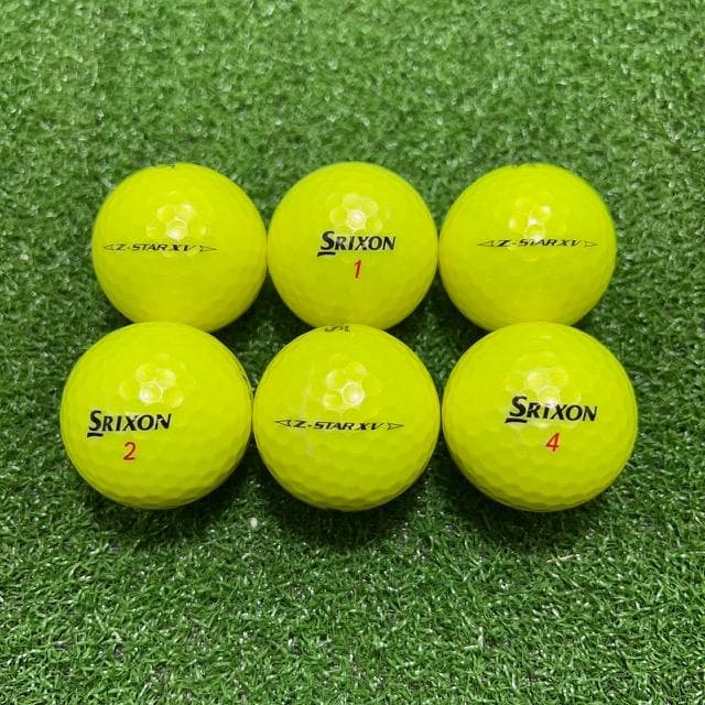 【S152】SRIXON Z-STARXV 黄 23年 ロストボール 24球