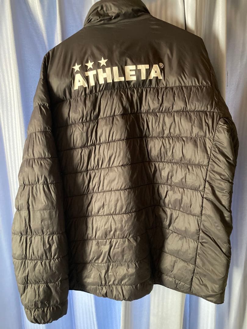 【美品】ATHLETA アスレタリバーシブルダウンジャケットサイズO