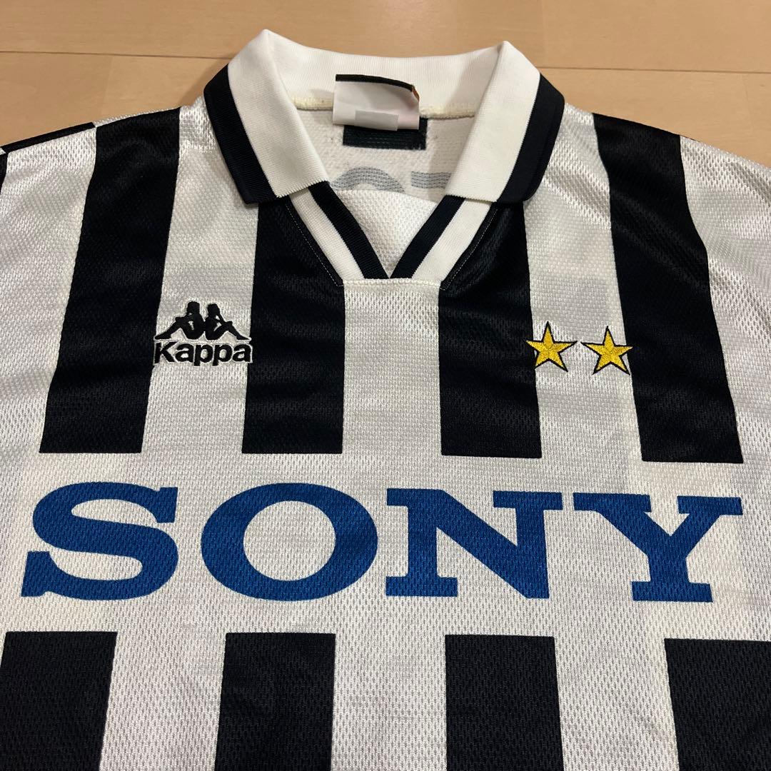 95〜98 L ユベントス KAPPA ゲームシャツ ユニフォーム 日本製