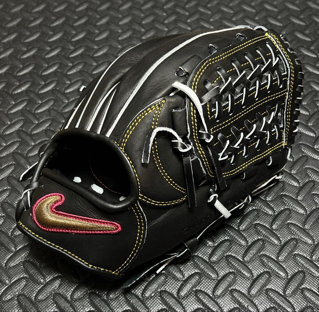 美品 ナイキ NIKE SHADO 謝道 軟式 内野手用 グローブ