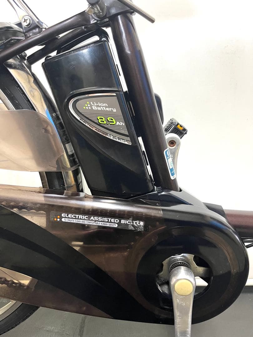 1年保証 送料無料　パナソニック　ビビEX 26インチ　茶色　電動アシスト自転車