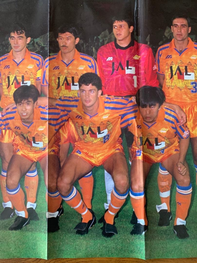 入手不可能！1993年 清水エスパルス・大判ポスター515mm×725mm