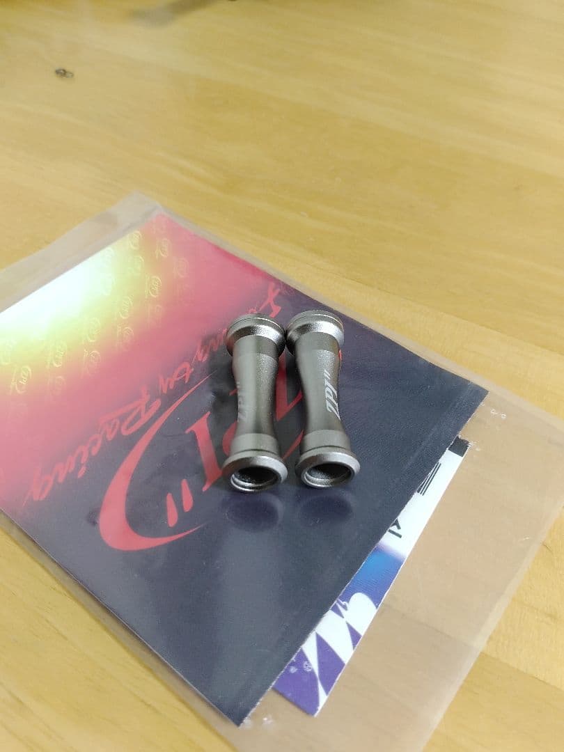レア品　廃盤　ZPI　マシンカットアルミノブ　S　ナロー　シルバー　2個セット