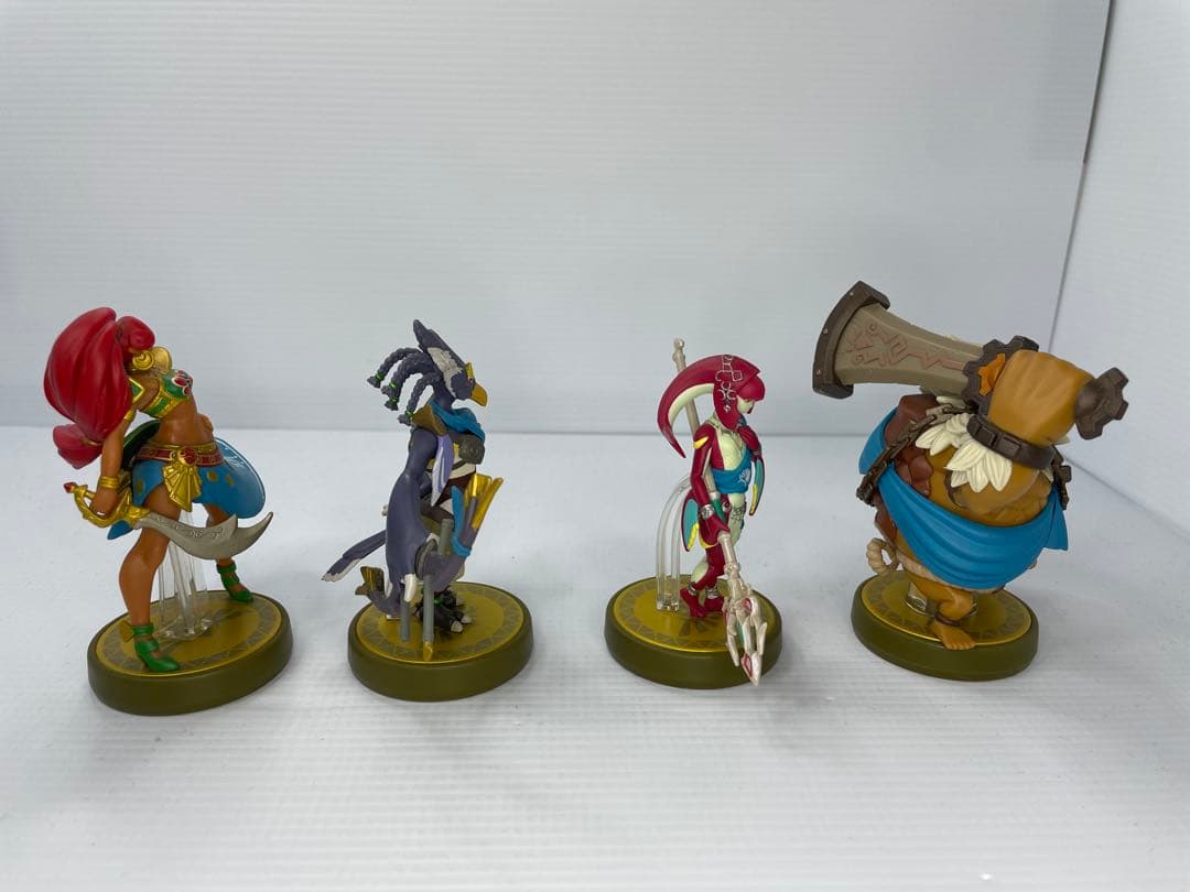 amiibo ミファー　ダルケル　リーバル　ウルボザ　ゼルダの伝説　四英傑あつ森
