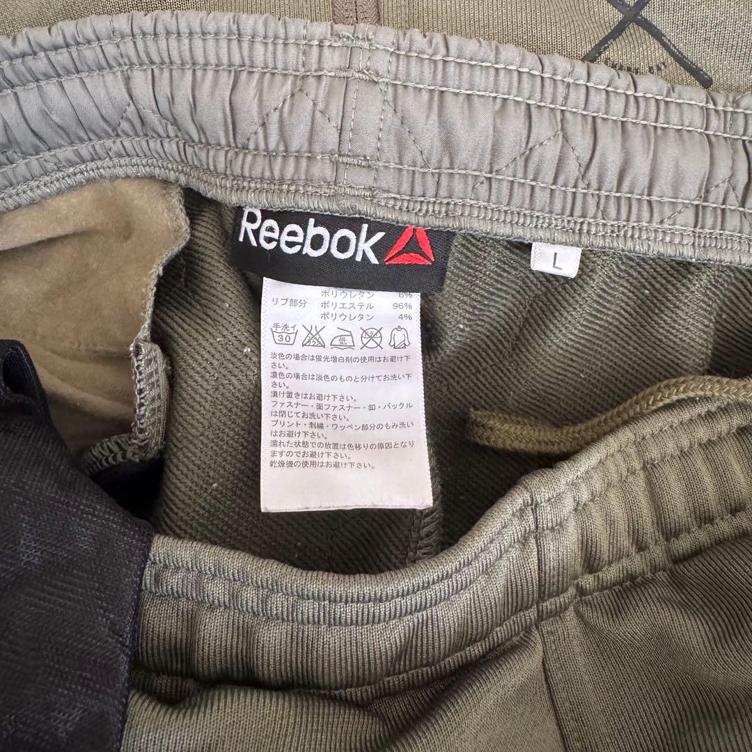 Reebok ジャージ上下セット オリーブ色　廃盤　過去モデル