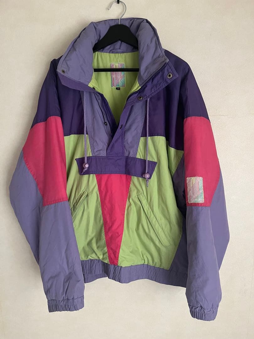 スキー 80's Padded pullover jacket ski bord