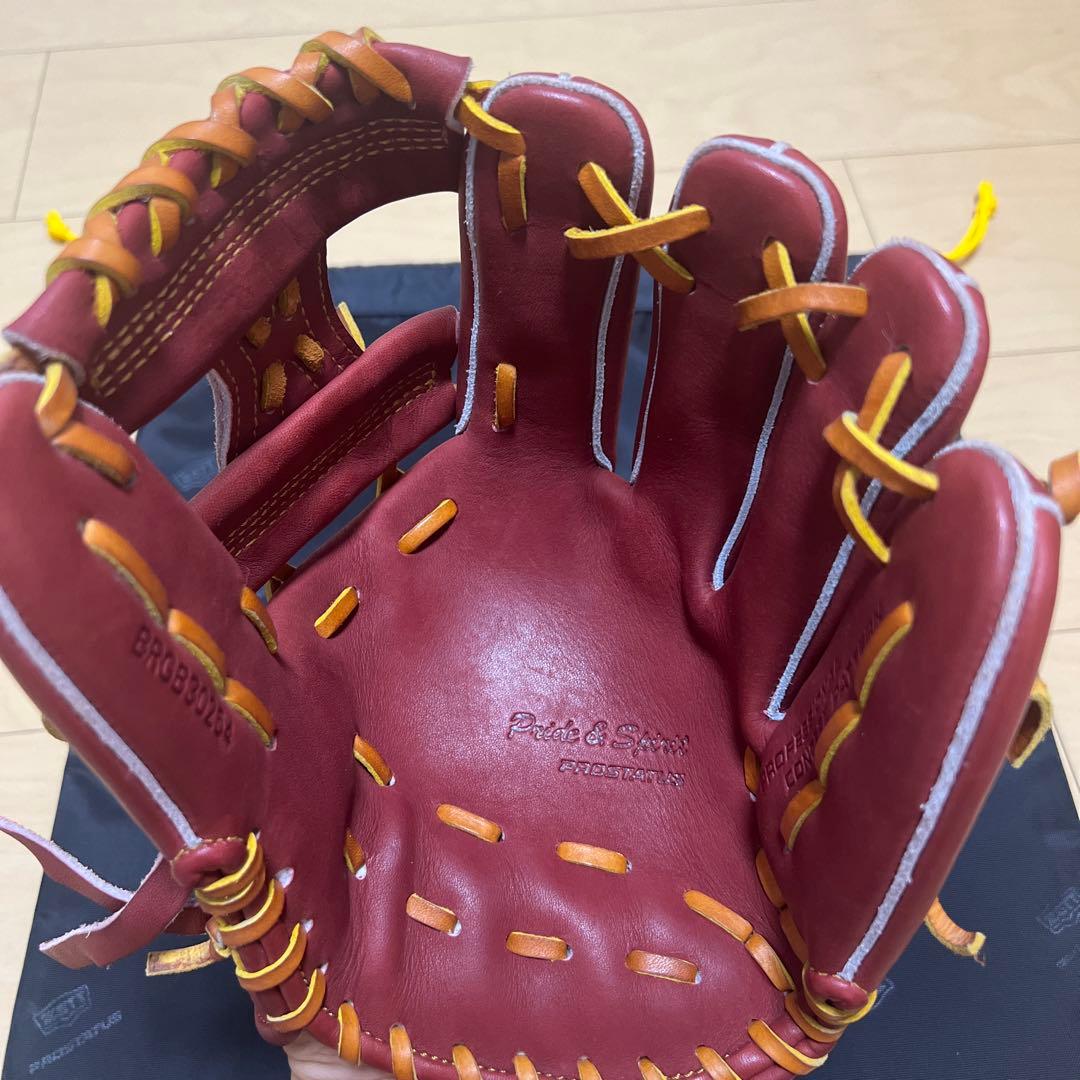 ZETT プロステイタス軟式内野手用グラブ
