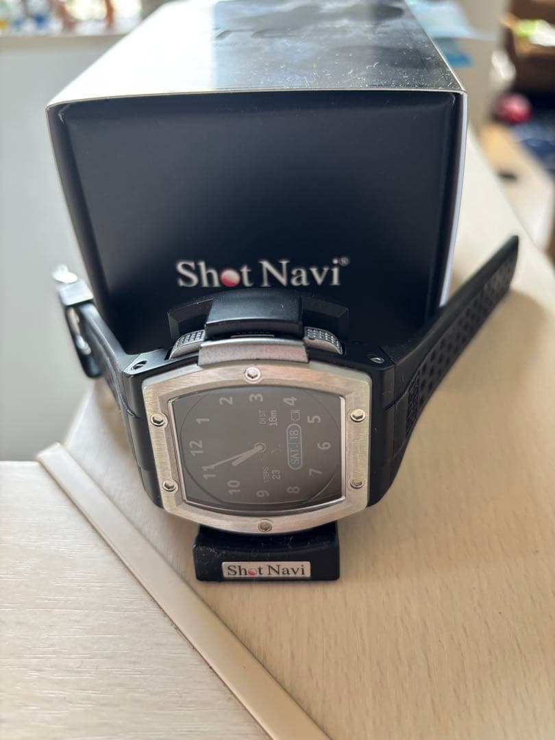 Shot Navi GPSナビウォッチ ブラック クレスト crest