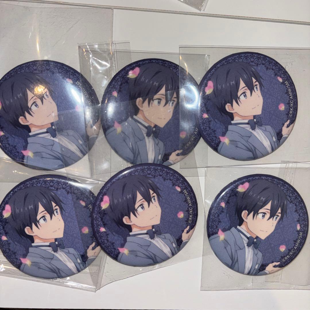 ソードアート・オンライン SAO キリト 缶バッジ ウェディング