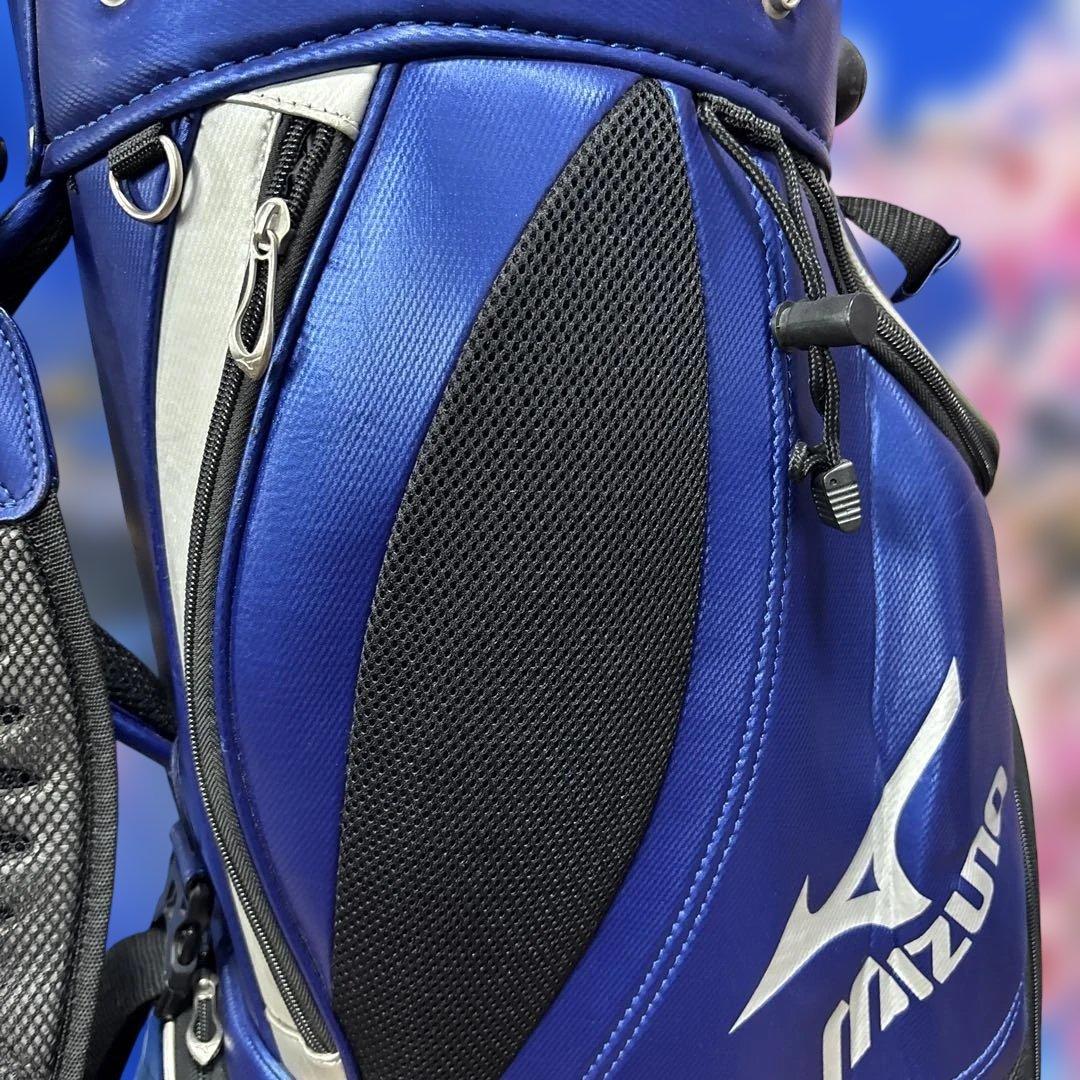 寶BX-1239 MIZUNO ミズノ キャディバッグ 軽量 ブルー