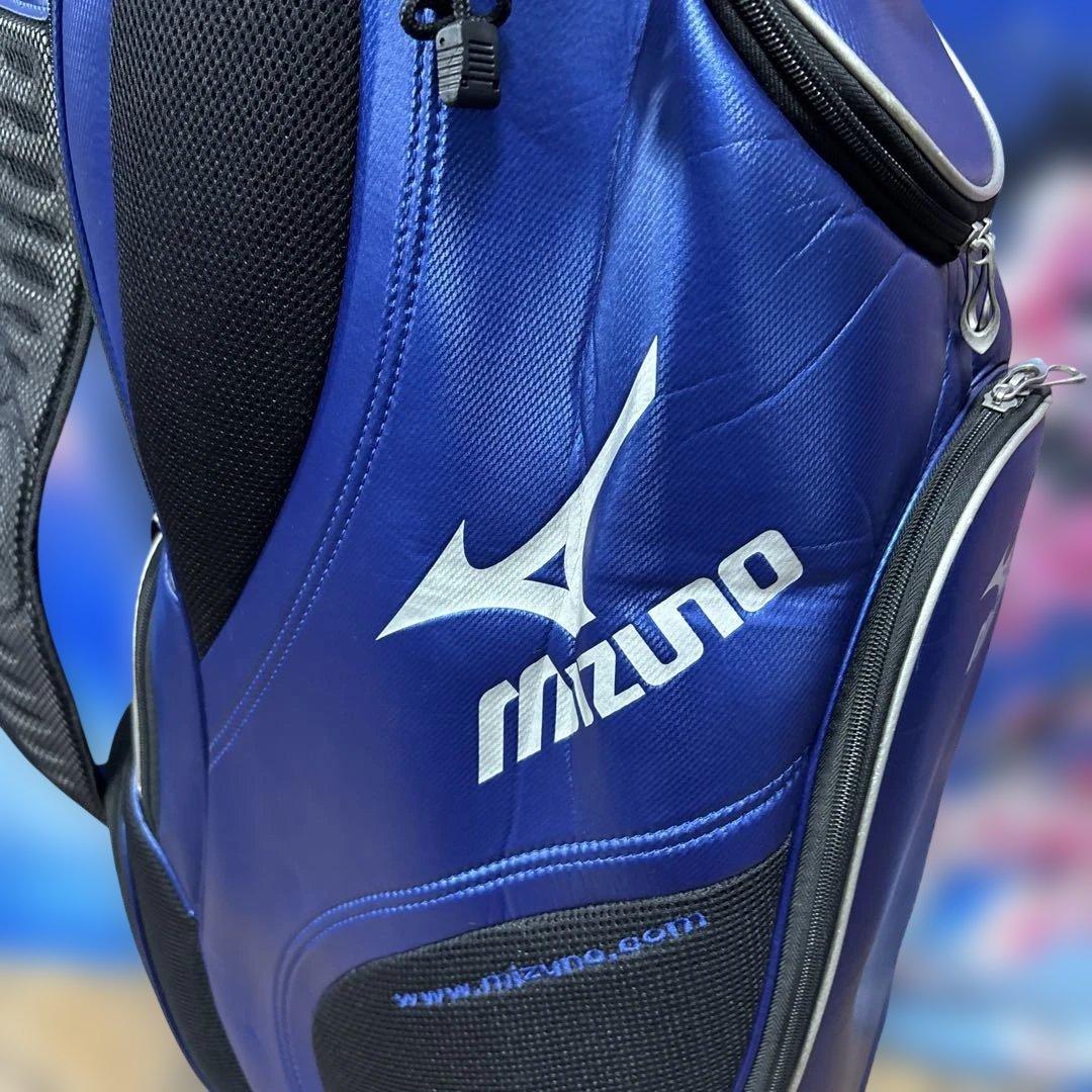 寶BX-1239 MIZUNO ミズノ キャディバッグ 軽量 ブルー