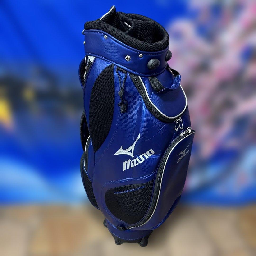 寶BX-1239 MIZUNO ミズノ キャディバッグ 軽量 ブルー