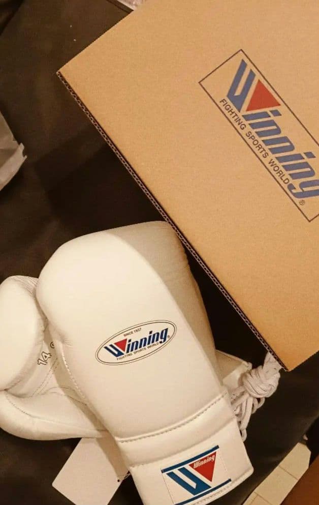 新品未使用　正規品　ウイニング　Winning グローブ 14 oz 箱付き