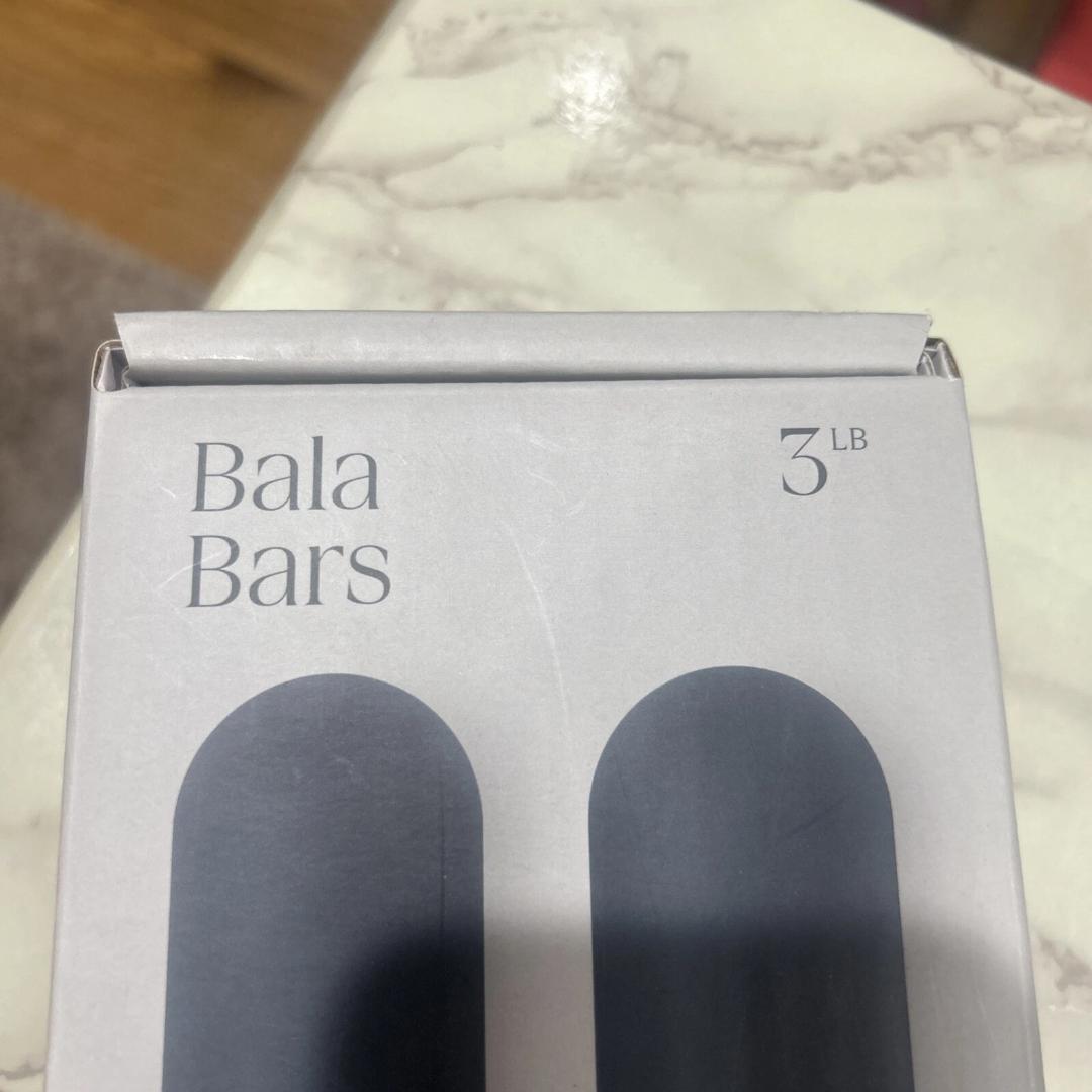 【極美品】Bala Bars バラバー ダンベル 3lb 約1.3kgチャコール