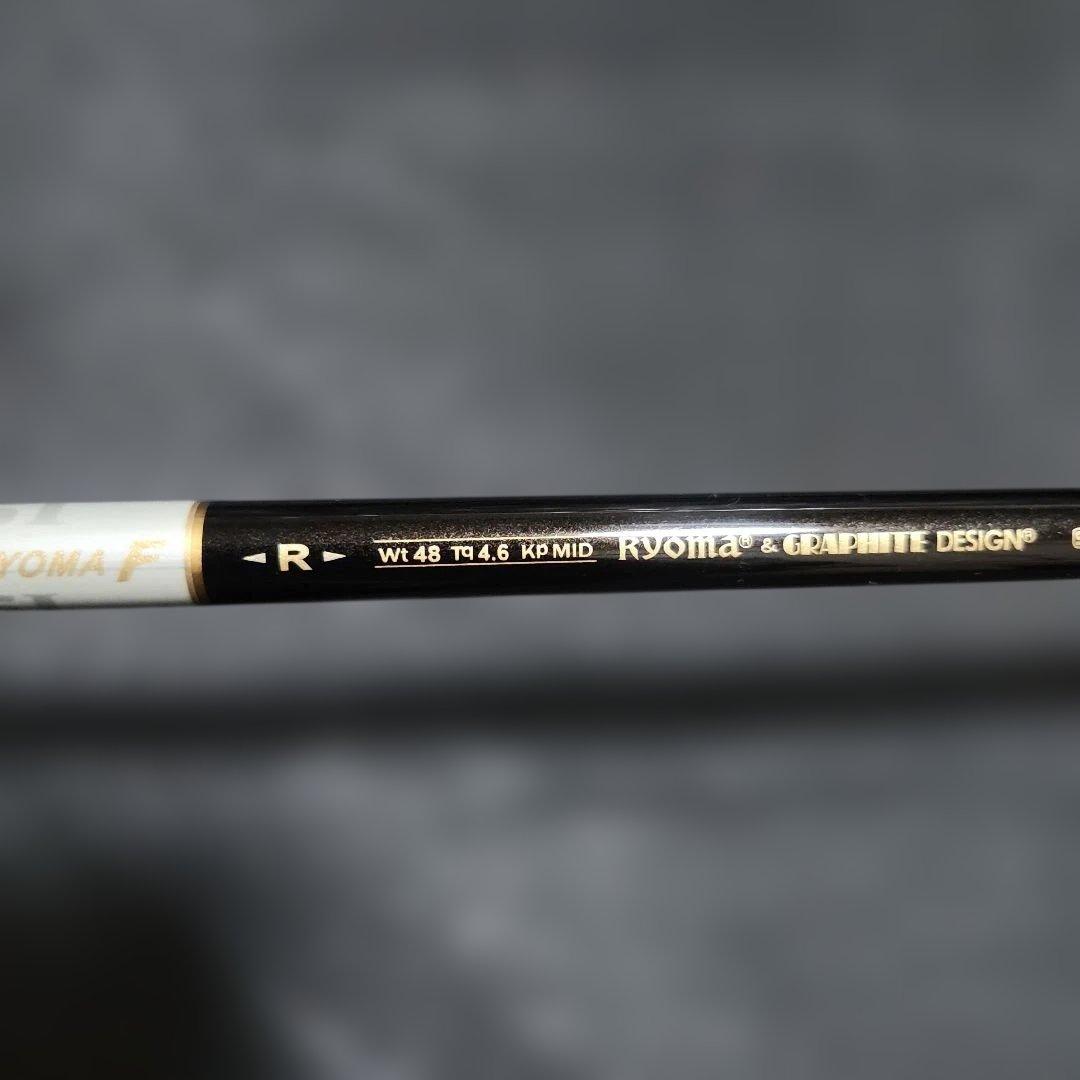 ツアーAD RYOMA F R 3W用 スリーブ、グリップ付きシャフト単品
