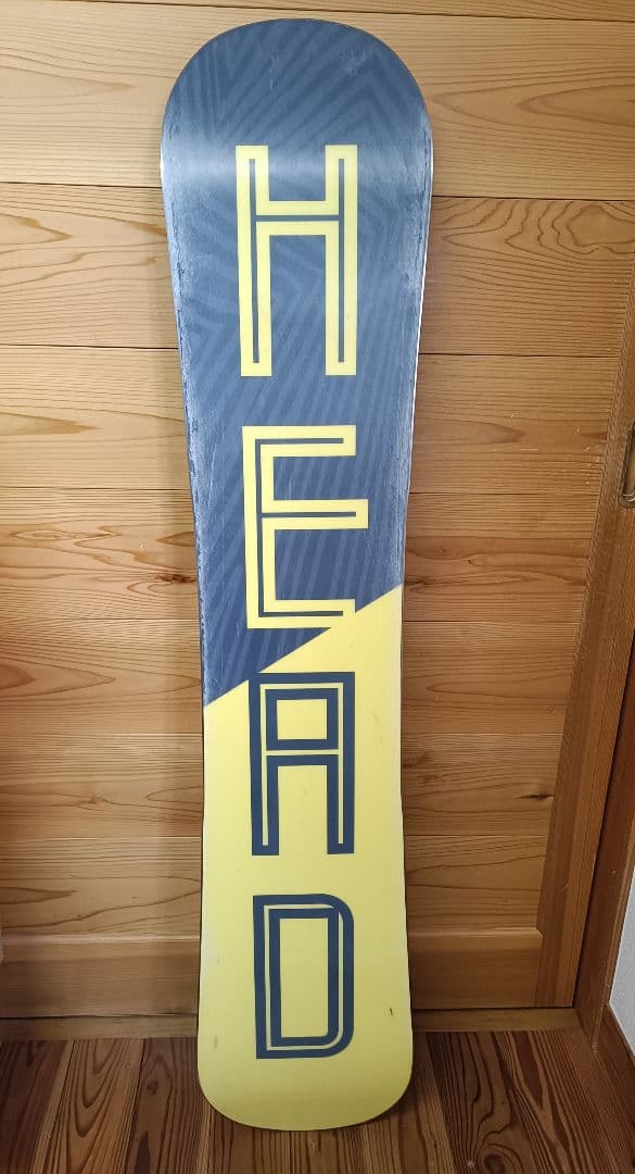 美品　HEAD スノーボード　138cm 黒/黄