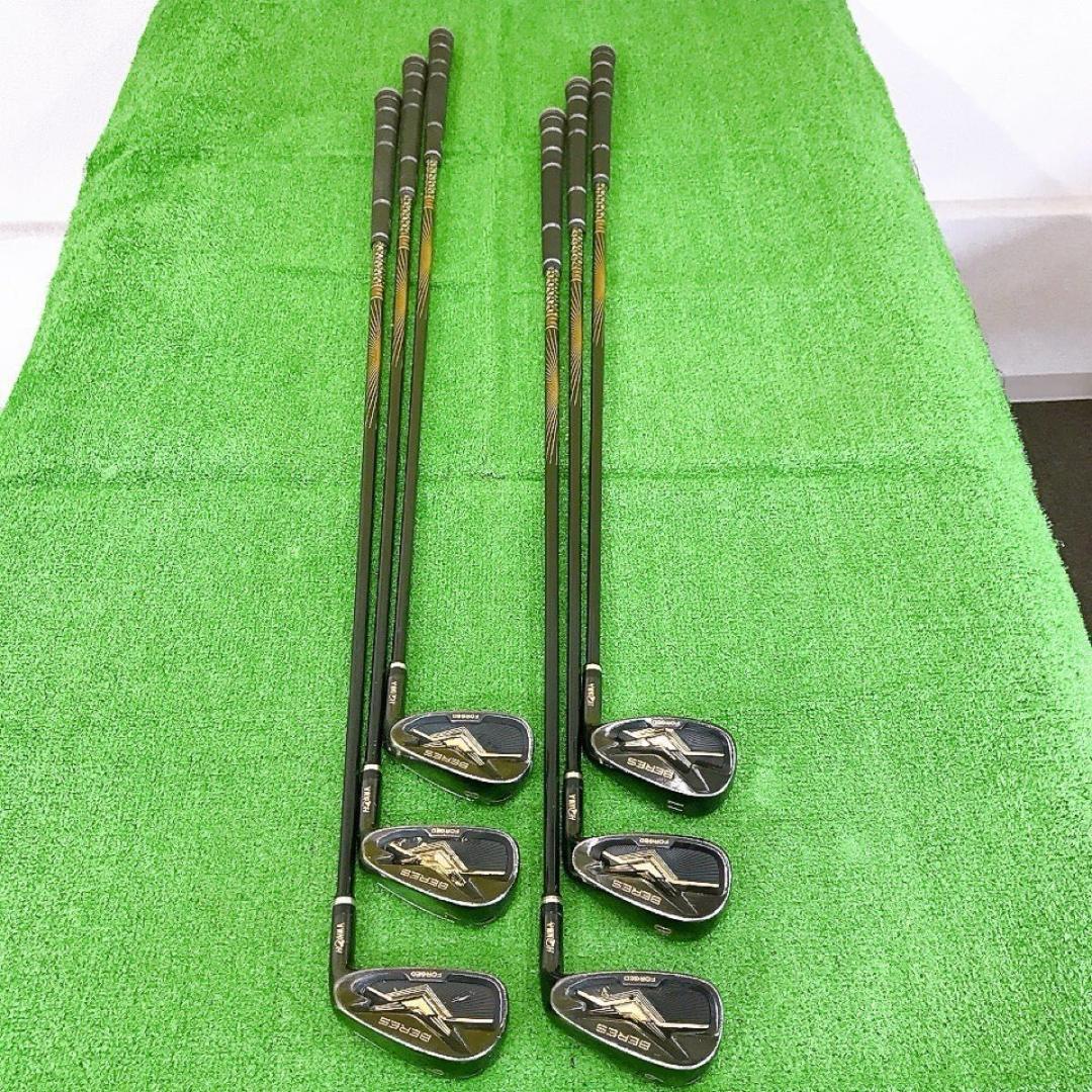 テ70★BERES 08 BLACK ホンマベレスブラック 6本アイアンセット