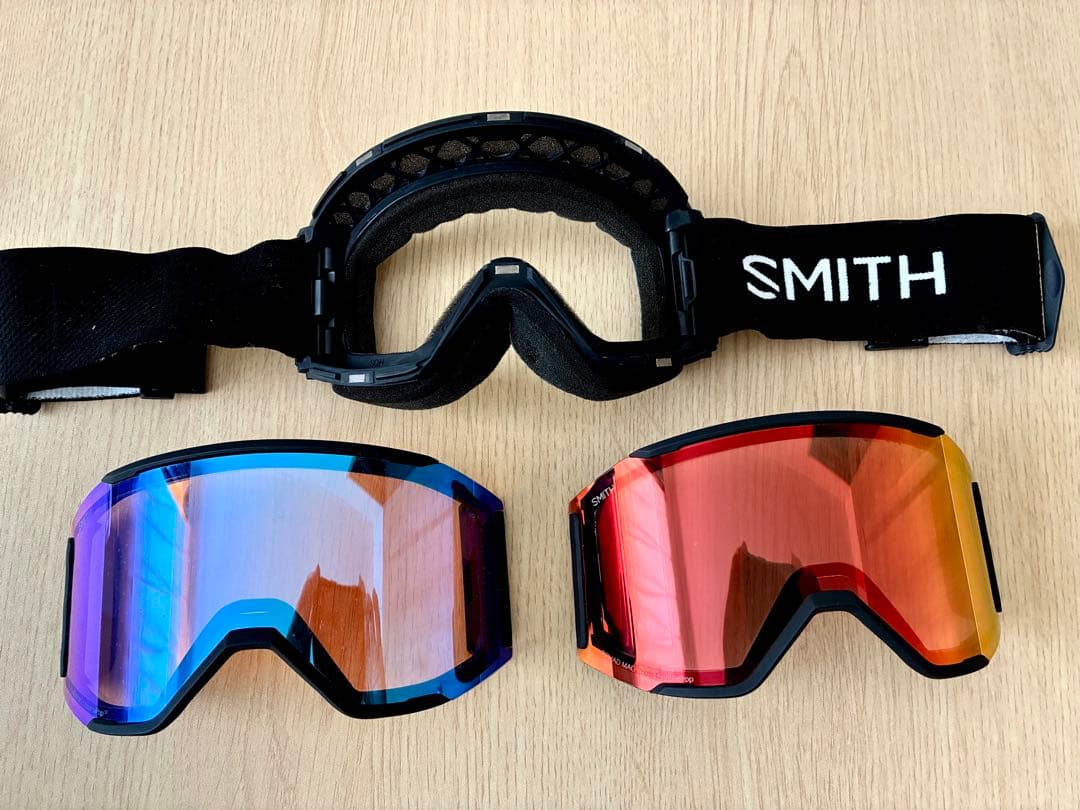 SMITH SQUAD MAG ゴーグル 調光レンズ 予備レンズ付き