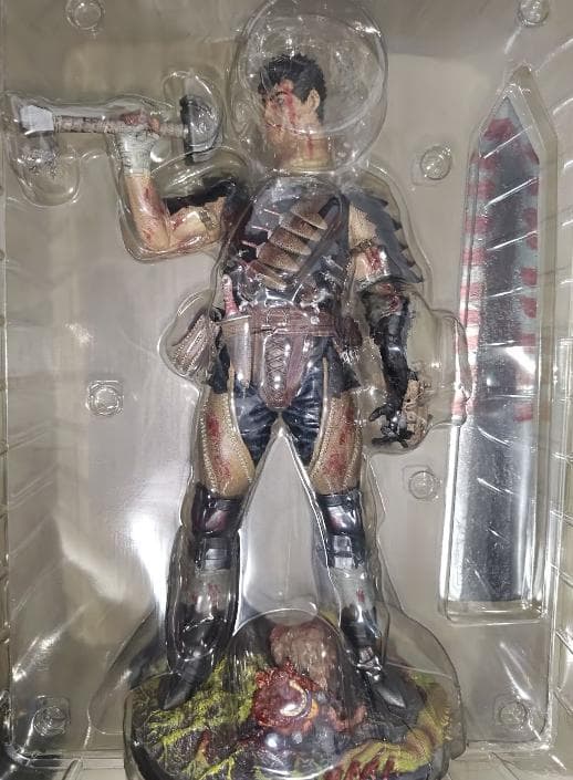 ベルセルク　ガッツ　フィギュア　塗装完成品　32cm