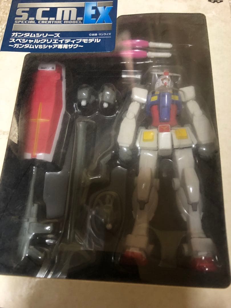 未開封品 S.C.M ex ガンダム シャア専用ザク 2体セット
