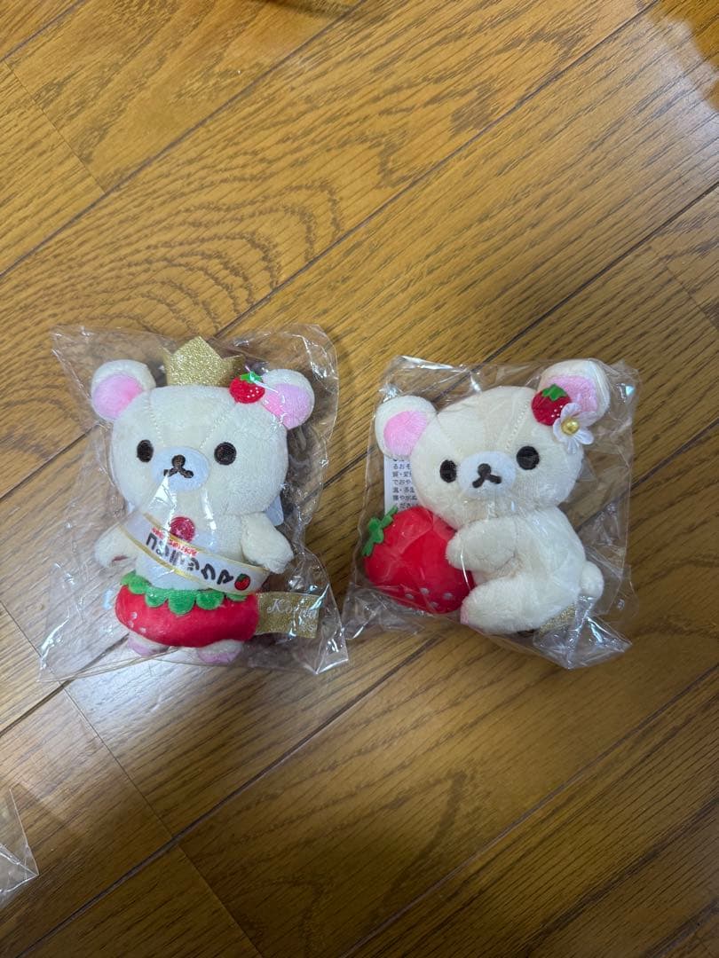 コリラックマ リラックマ とちぎのいちご大使就任10周年記念 ぶらさけぬいぐるみ