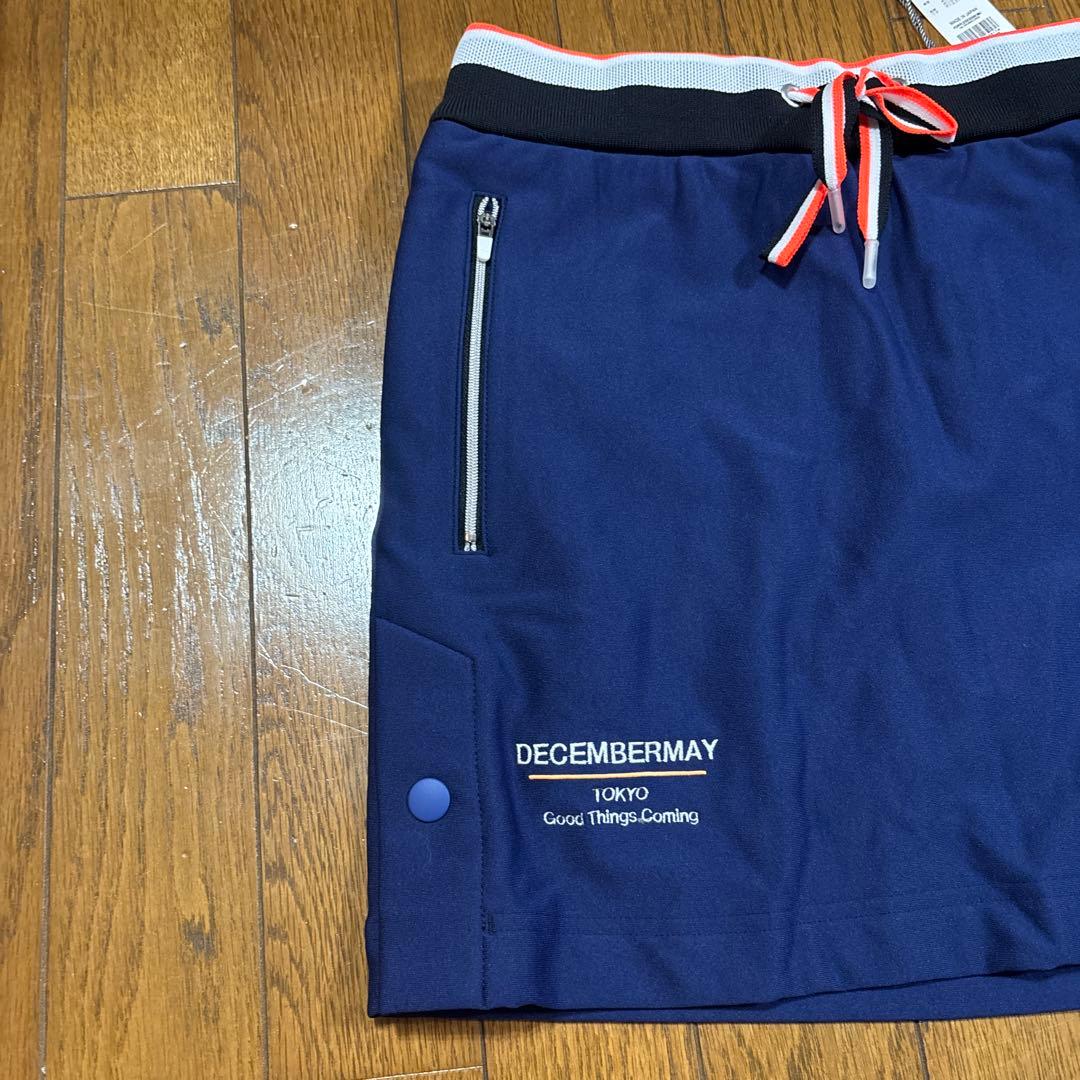 DECEMBERMAY ネイビースカート S 新品未使用