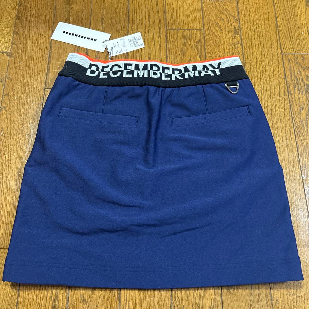 DECEMBERMAY ネイビースカート S 新品未使用