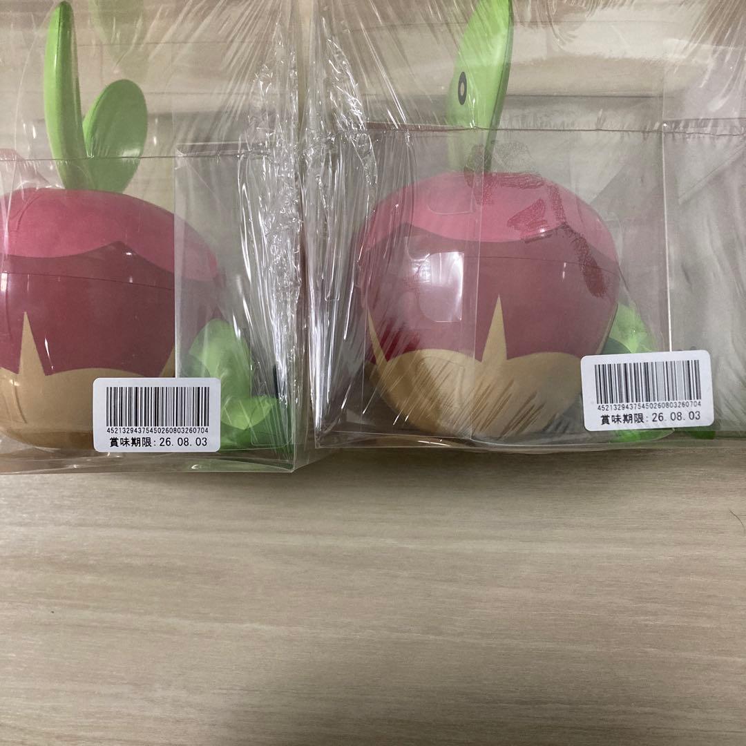ポケモンセンター　カジッチュ型ケース　グミ　りんご　新品未開封品　２個セット