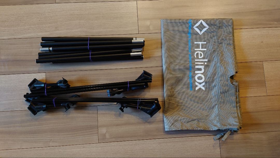 Helinox ライトコット サンド 収納バッグ付き