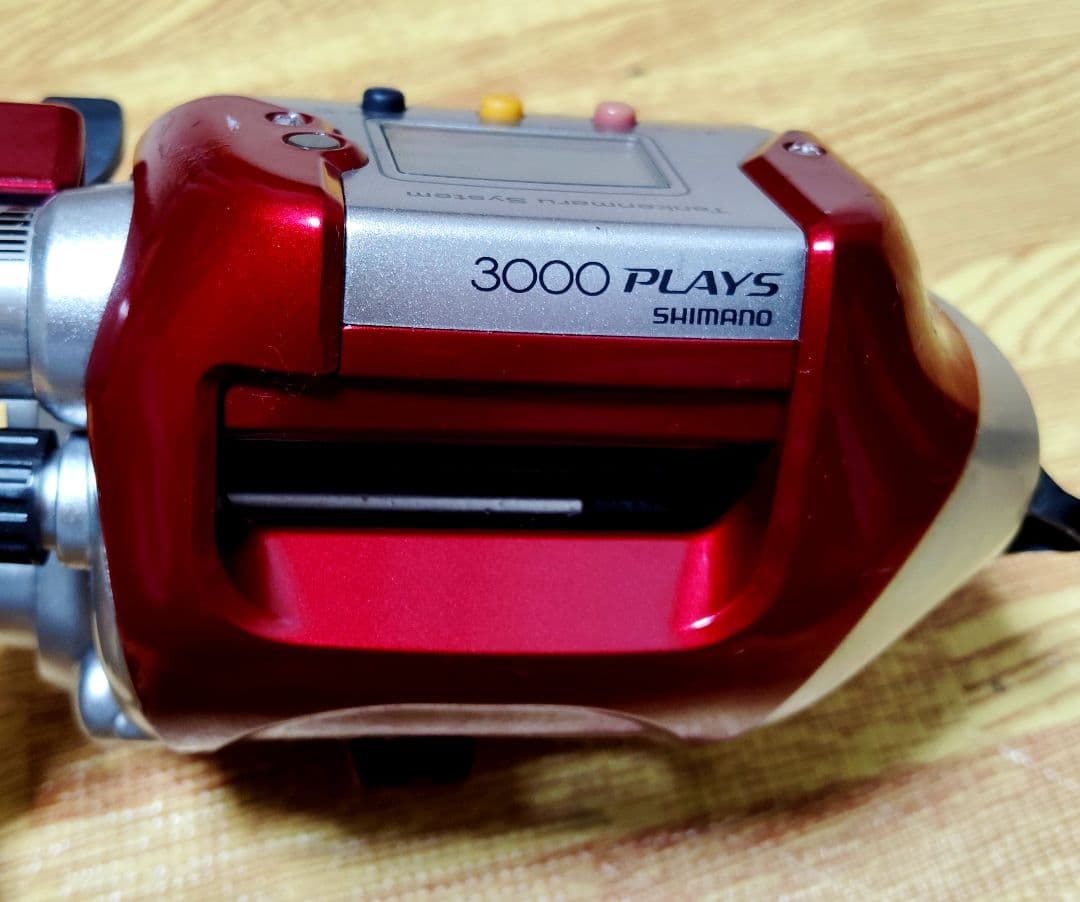 シマノ電動リール電動丸 3000プレイズ 超美品 オーバーホールメンテナンス済み