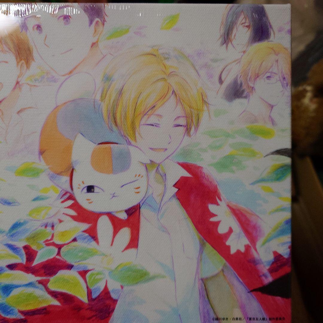 夏目友人帳展 展示会 終了記念キャンバスボード ANIPLEX 箱開封済・未使用