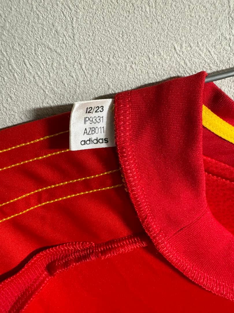 【未使用】スペイン代表 2024 ユニフォーム ホーム 半袖 レプリカ