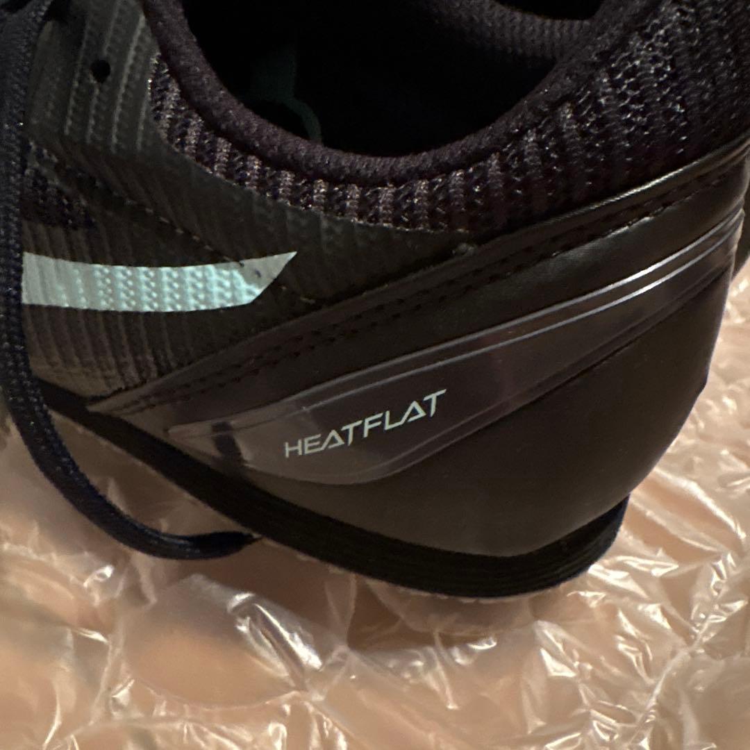 asics HEATFLAT スパイクシューズ ブラック/ミント 26.0cm
