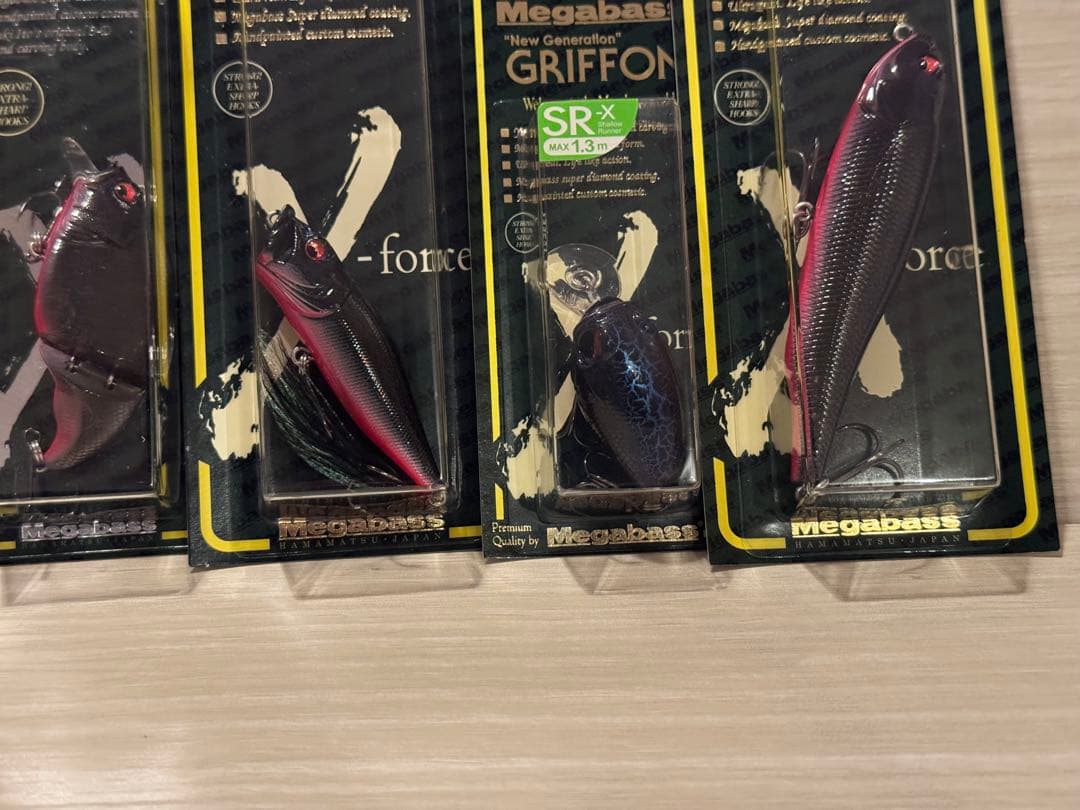 メガバス　新品未開封　ブラックヴァイパーセット