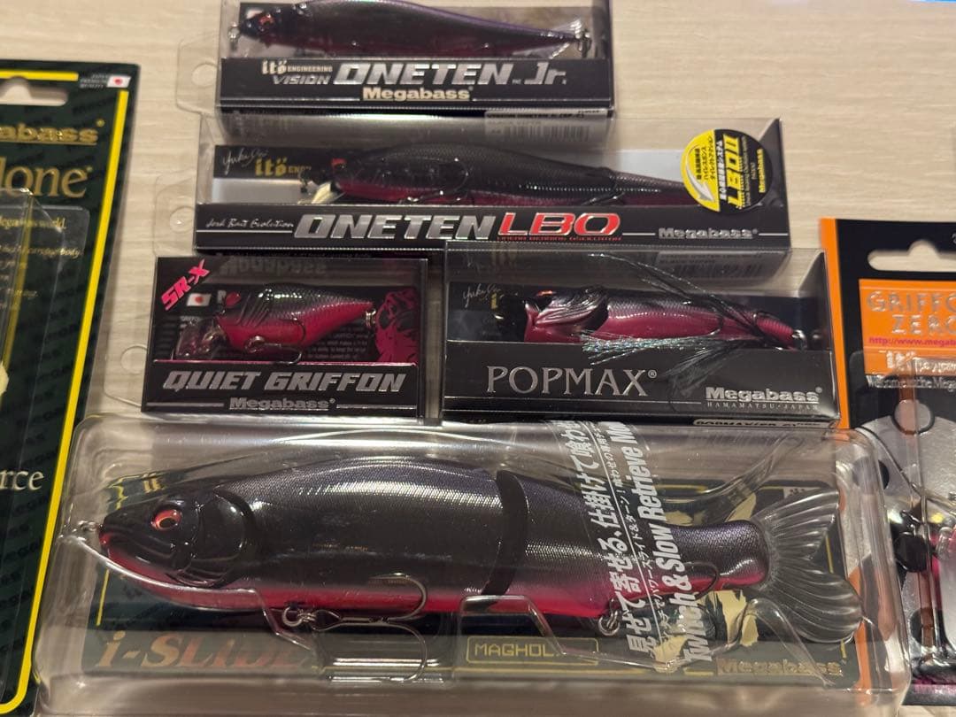 メガバス　新品未開封　ブラックヴァイパーセット