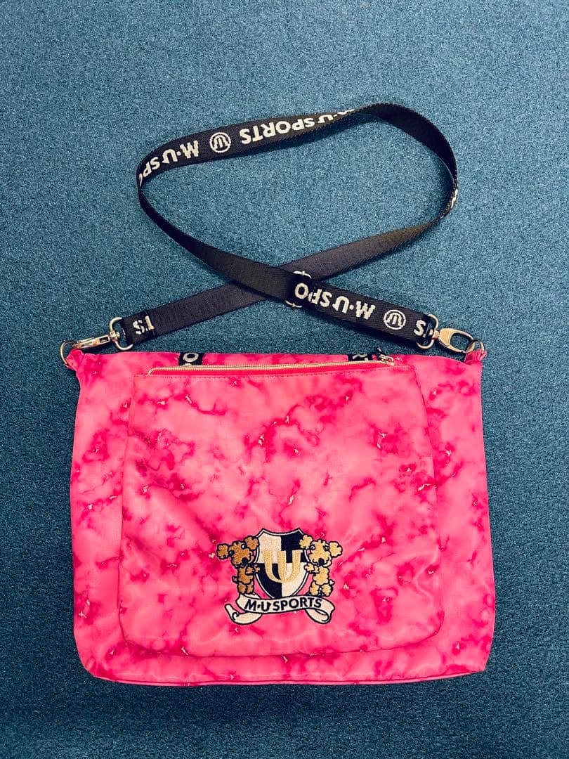 M-U SPORTS ♡美品♡ マーブルピンクバッグ