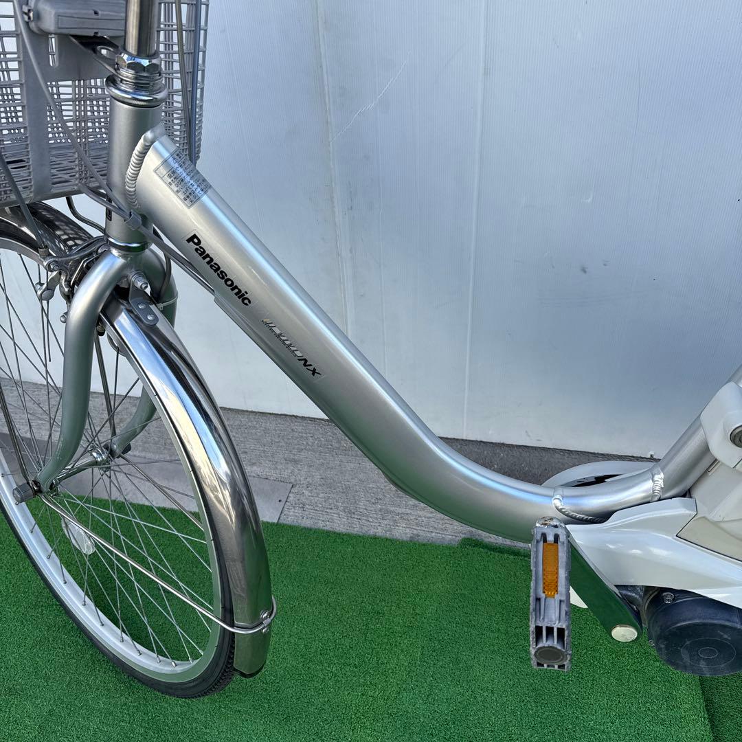 panasonic パナソニック電動アシスト自転車26インチ シルバー