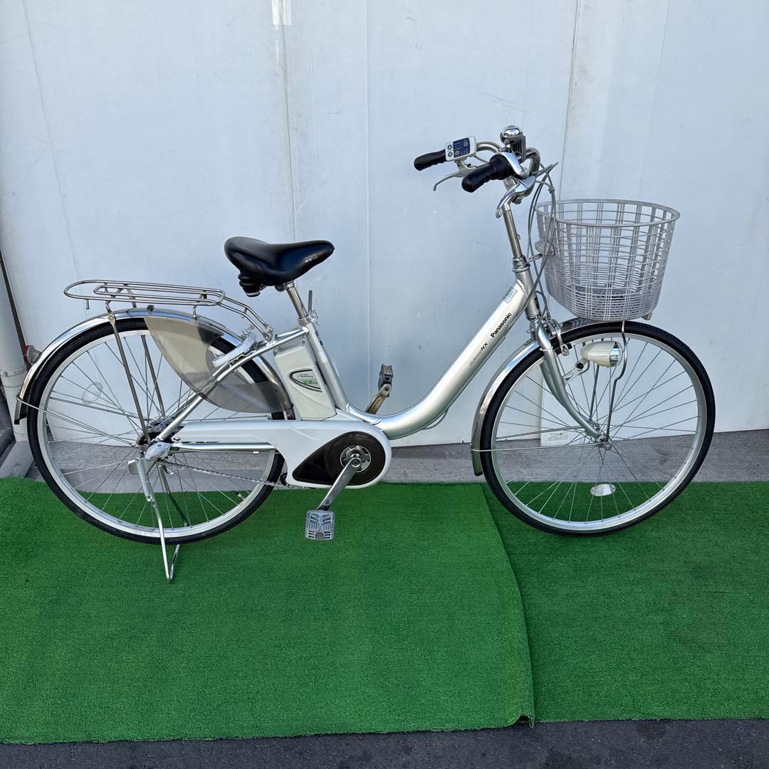 panasonic パナソニック電動アシスト自転車26インチ シルバー
