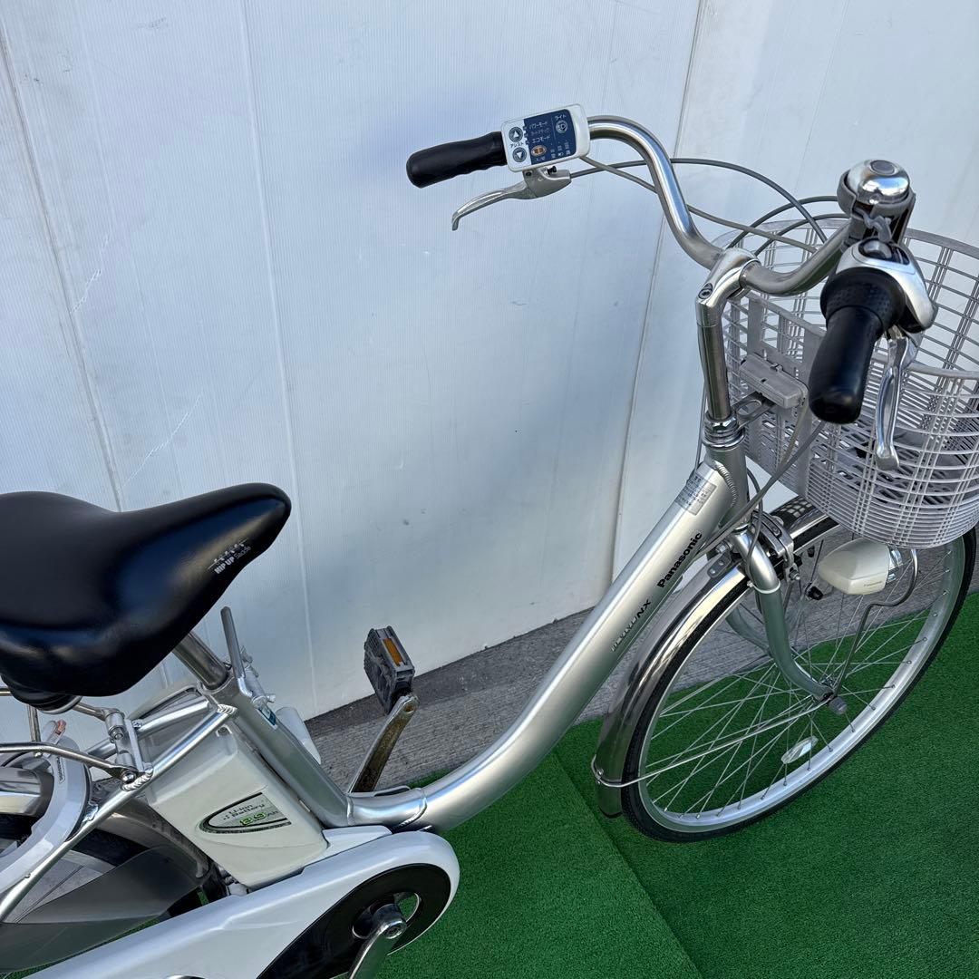panasonic パナソニック電動アシスト自転車26インチ シルバー