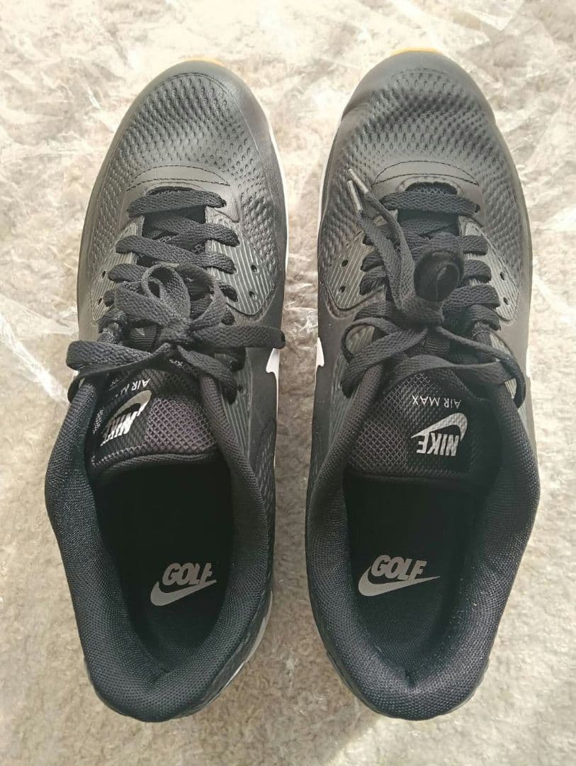 NIKE AIR MAX 90G 黒 ゴルフシューズ 28.0㎝