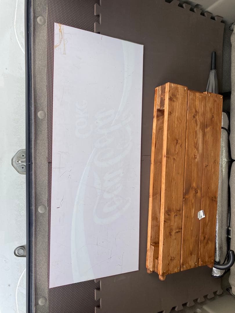 コカ・コーラ プラ看板 size約80cm×30cm 割れ有り《送料込み》